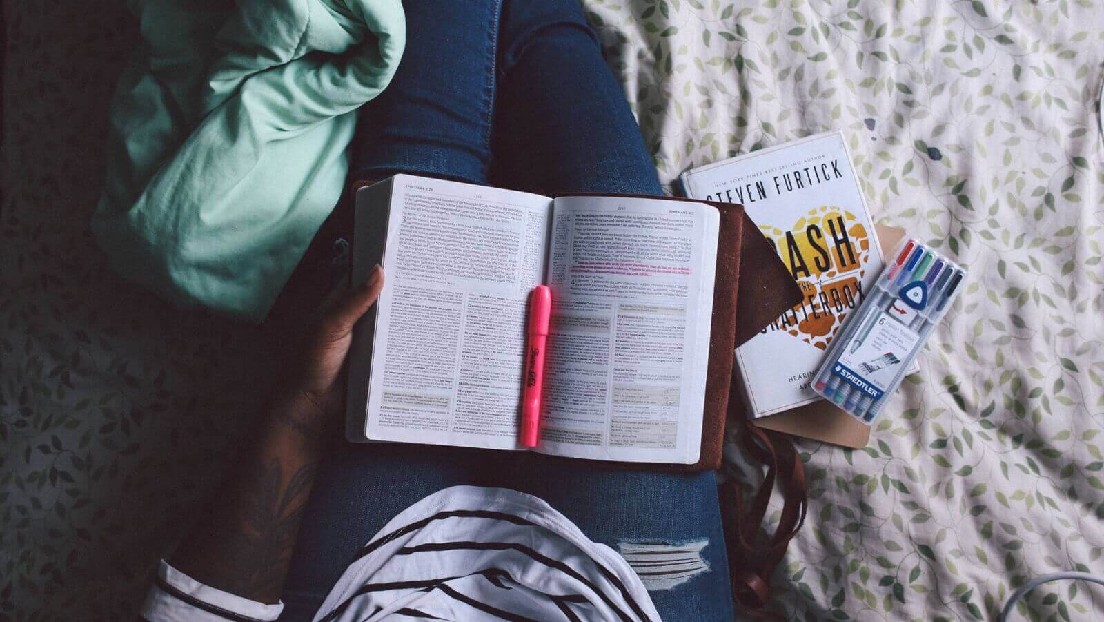 Student Studying